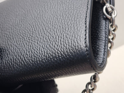 Gucci Black Calfskin Dionysus East West Bag