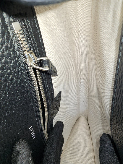 Gucci Black Calfskin Dionysus East West Bag