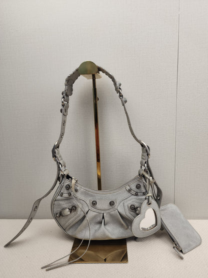 Balenciaga Sparkling Fabric Le Cagole XS
