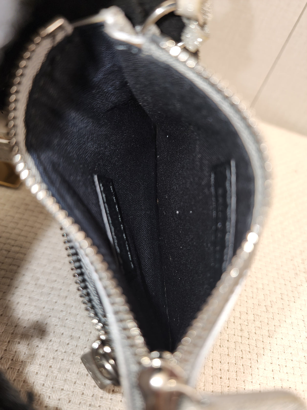 Balenciaga Sparkling Fabric Le Cagole XS