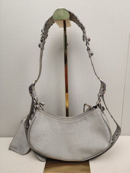 Balenciaga Sparkling Fabric Le Cagole XS