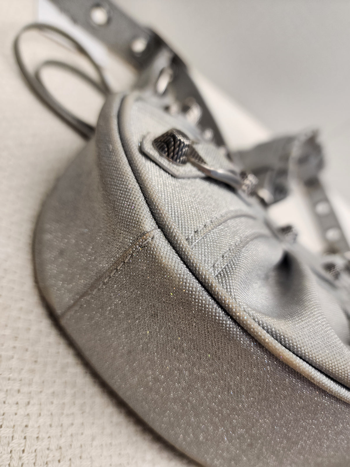Balenciaga Sparkling Fabric Le Cagole XS