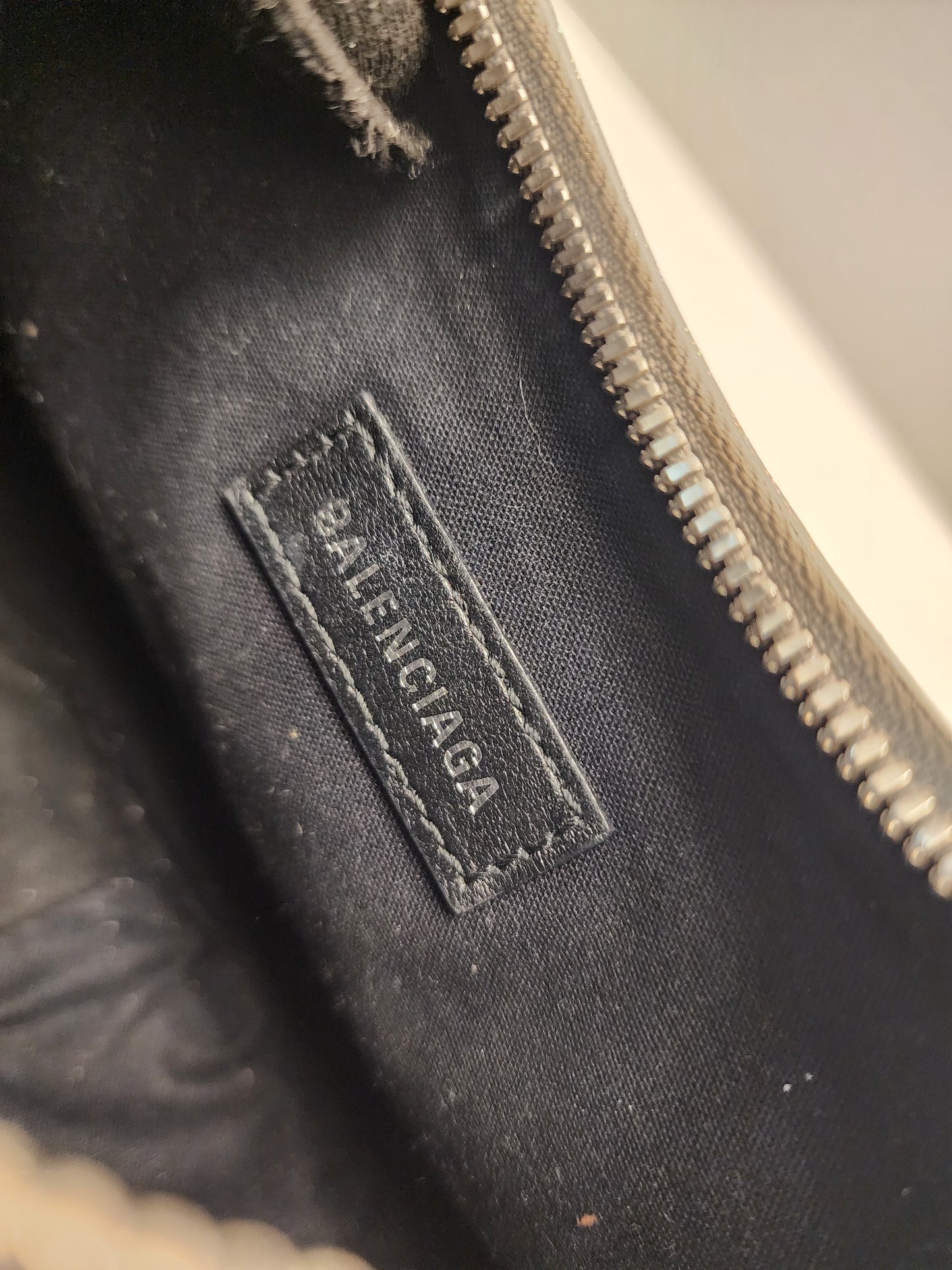 Balenciaga Sparkling Fabric Le Cagole XS