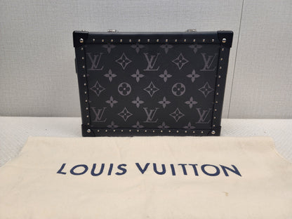LV Monogram Eclipse Clutch Box