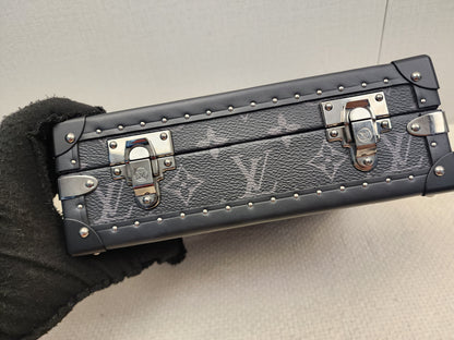LV Monogram Eclipse Clutch Box