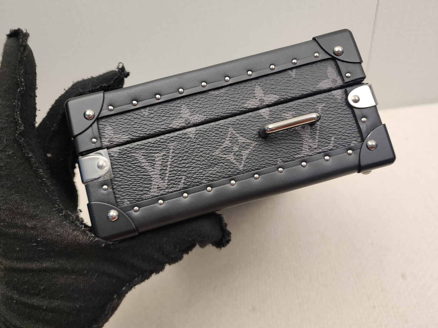 LV Monogram Eclipse Clutch Box
