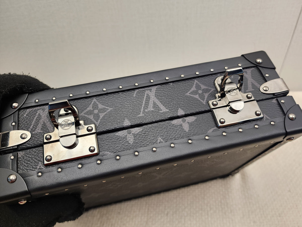 LV Monogram Eclipse Clutch Box