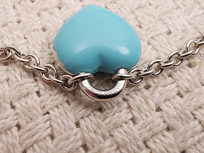 Tiffany & Co. Silver Return To Tiffany Full Heart Bracelet
