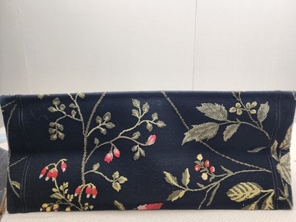 Dior Navy Jardin d’Hiver Large Book Tote