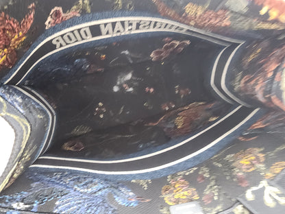 Dior Navy Jardin d’Hiver Large Book Tote