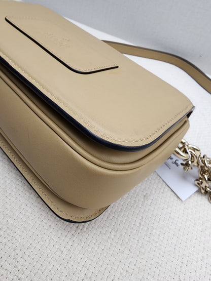 Gucci Beige GG Monogram Small Go Shoulder Bag