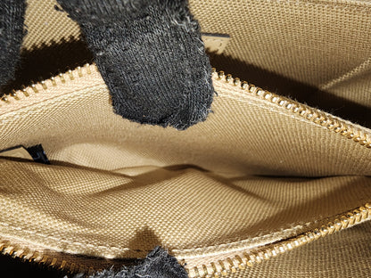Gucci Beige GG Monogram Small Go Shoulder Bag