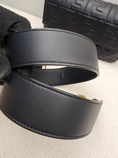 Fendi Black Calfskin Baguette (GHW)