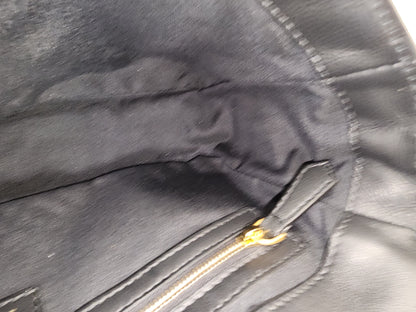 Fendi Black Calfskin Baguette (GHW)
