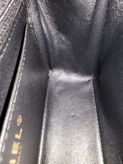 Chanel Black Caviar Mini Rectangular Flap (GHW)