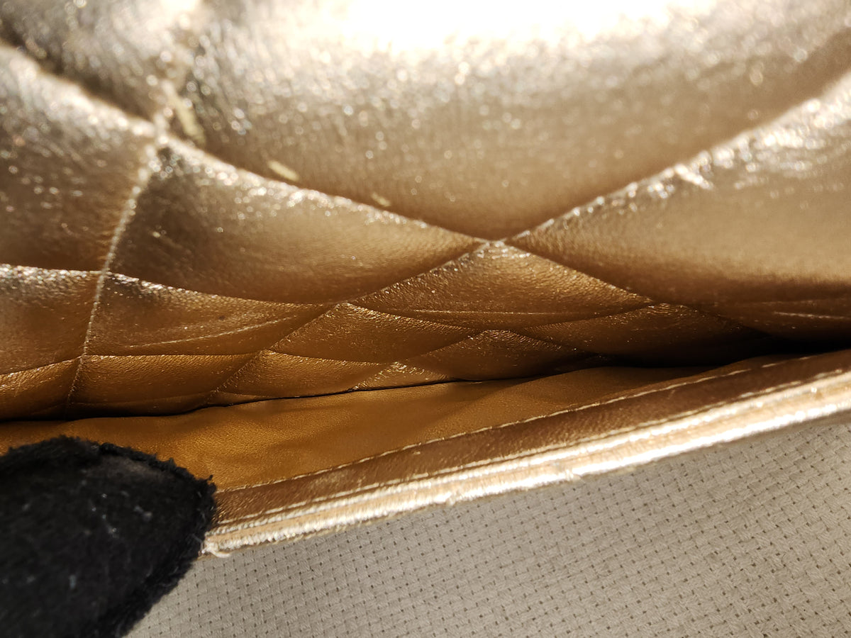 Chanel Metallic Gold Lambskin Medium Trendy CC (GHW)