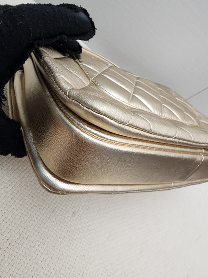 Chanel Metallic Gold Lambskin Medium Trendy CC (GHW)