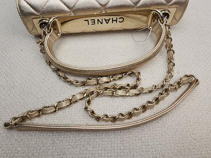 Chanel Metallic Gold Lambskin Medium Trendy CC (GHW)