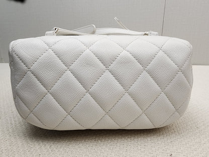 Chanel White Caviar Urban Spirit Backpack (LGHW)