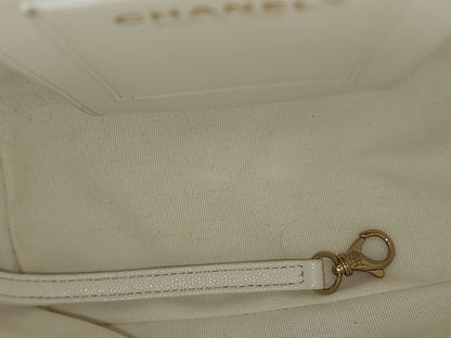 Chanel White Caviar Urban Spirit Backpack (LGHW)