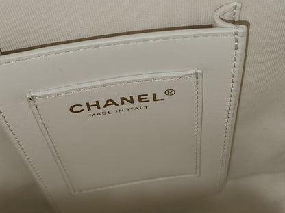 Chanel White Caviar Urban Spirit Backpack (LGHW)