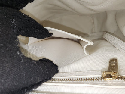 Chanel White Caviar Urban Spirit Backpack (LGHW)