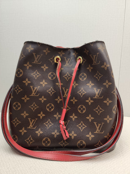 LV Monogram Coquelicot Neo Noe MM