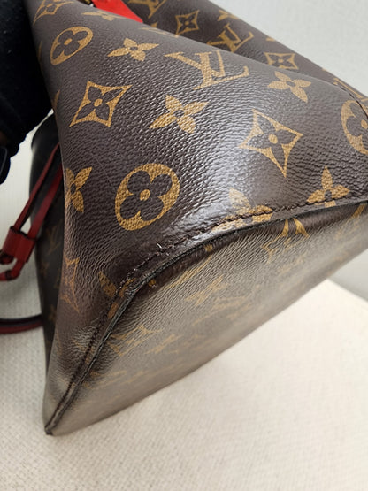 LV Monogram Coquelicot Neo Noe MM