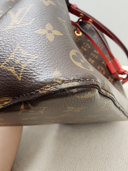 LV Monogram Coquelicot Neo Noe MM