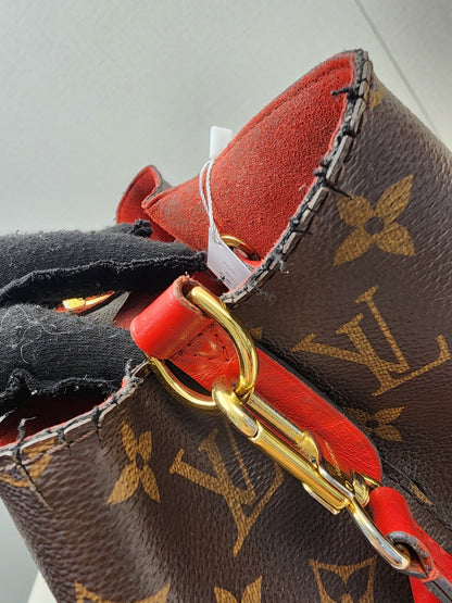 LV Monogram Coquelicot Neo Noe MM
