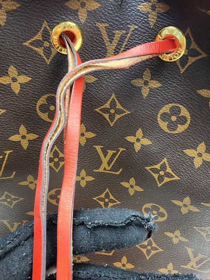 LV Monogram Coquelicot Neo Noe MM