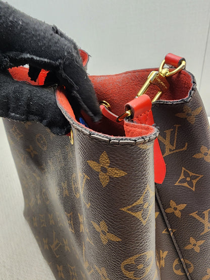 LV Monogram Coquelicot Neo Noe MM