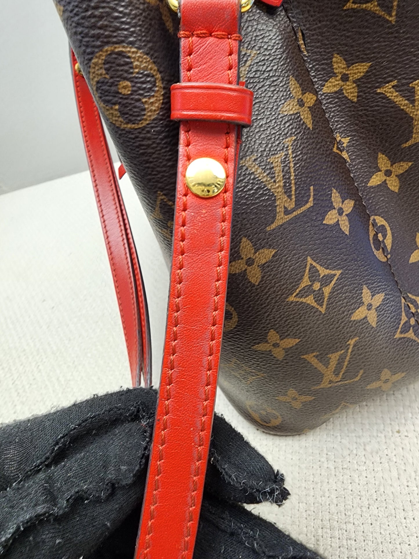 LV Monogram Coquelicot Neo Noe MM