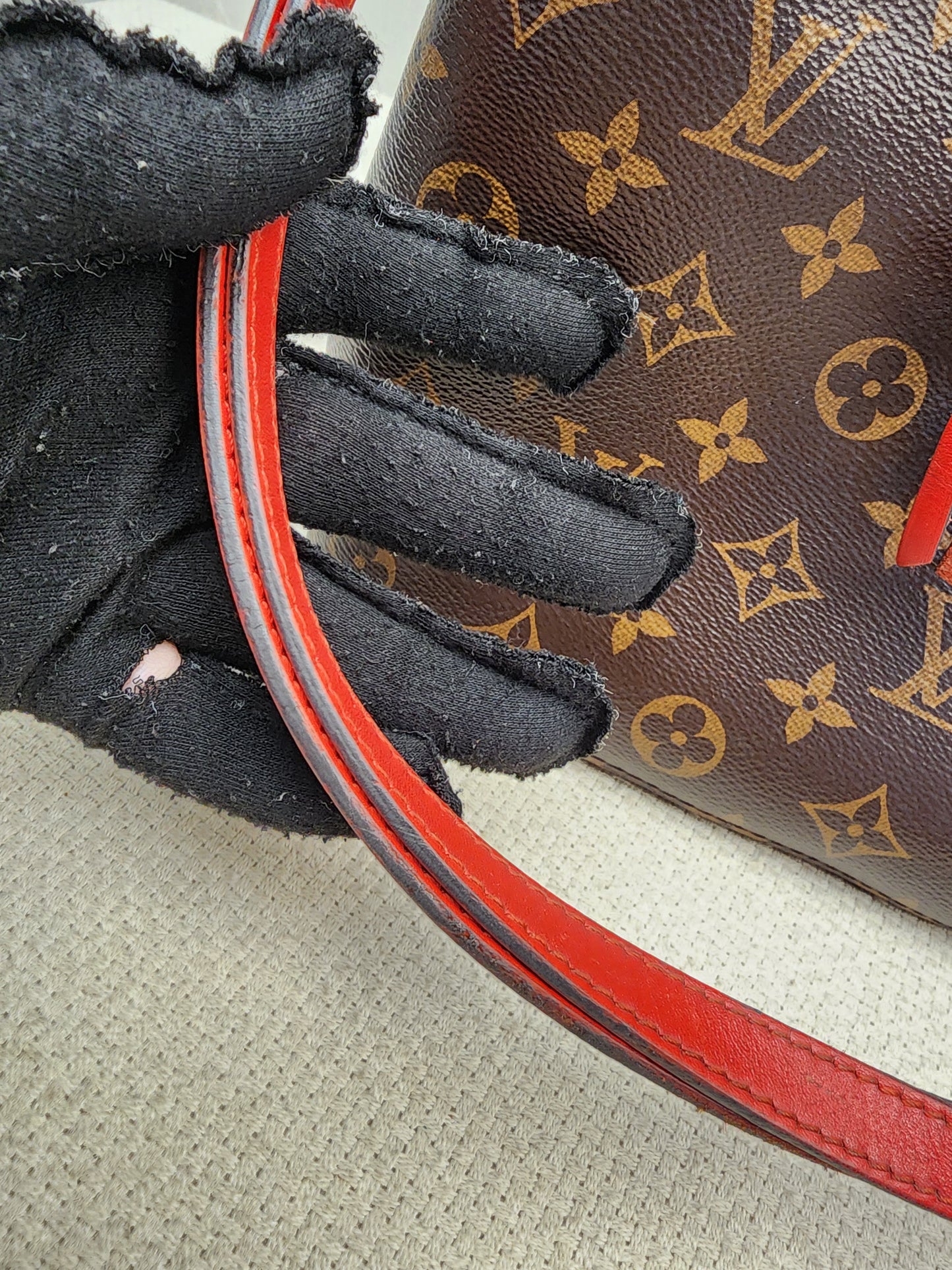 LV Monogram Coquelicot Neo Noe MM