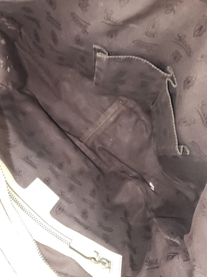 Gucci Ivory Guccissima Twins Hobo Bag