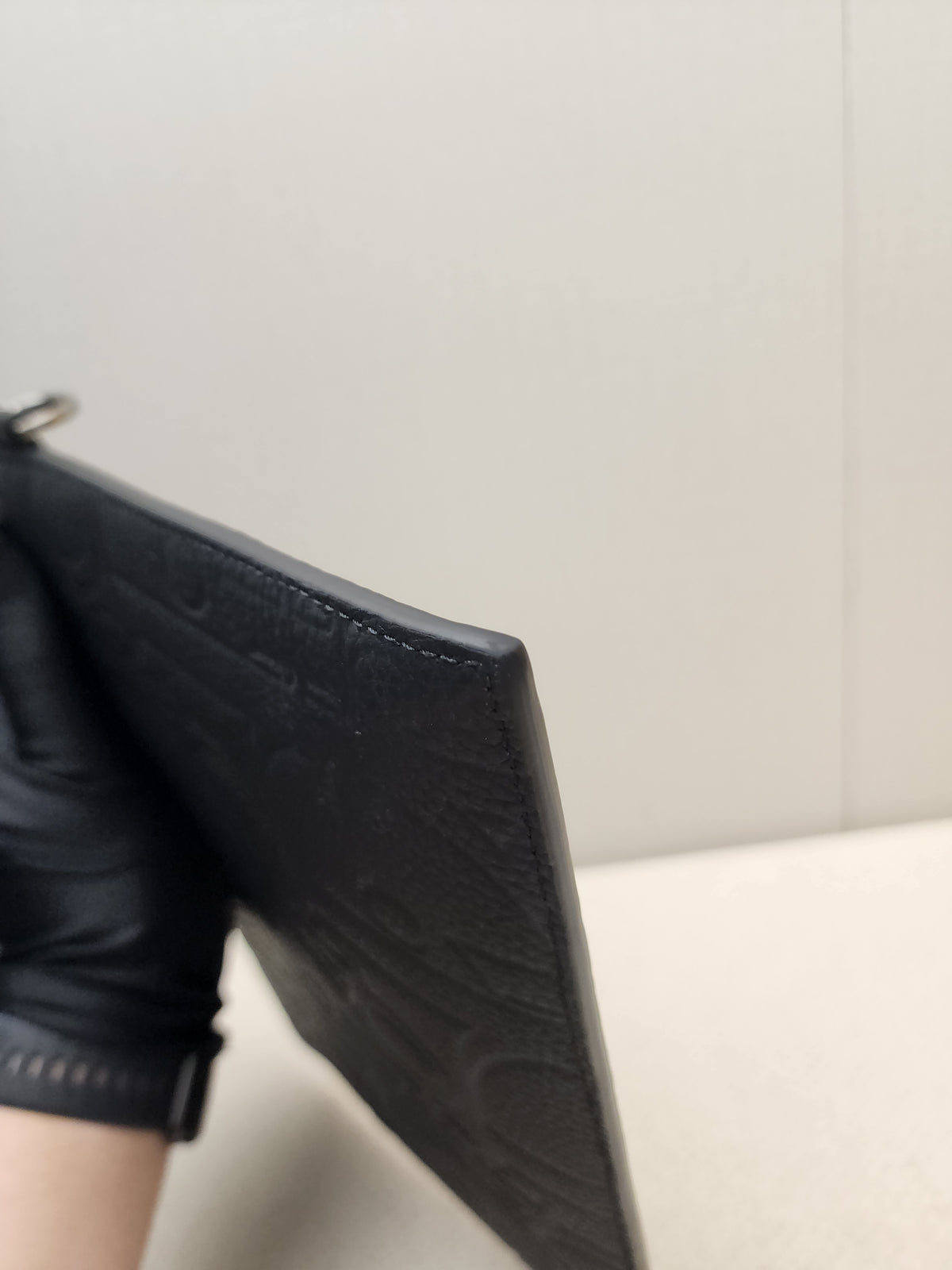 Dior Navy Oblique Medium Saddle w Strap