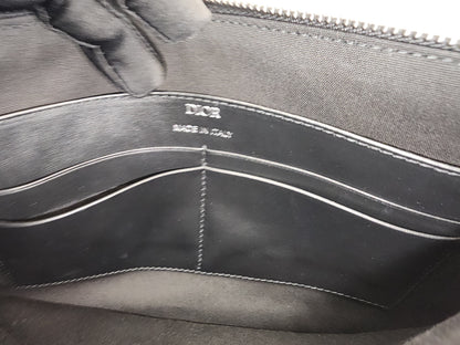 Dior Navy Oblique Medium Saddle w Strap