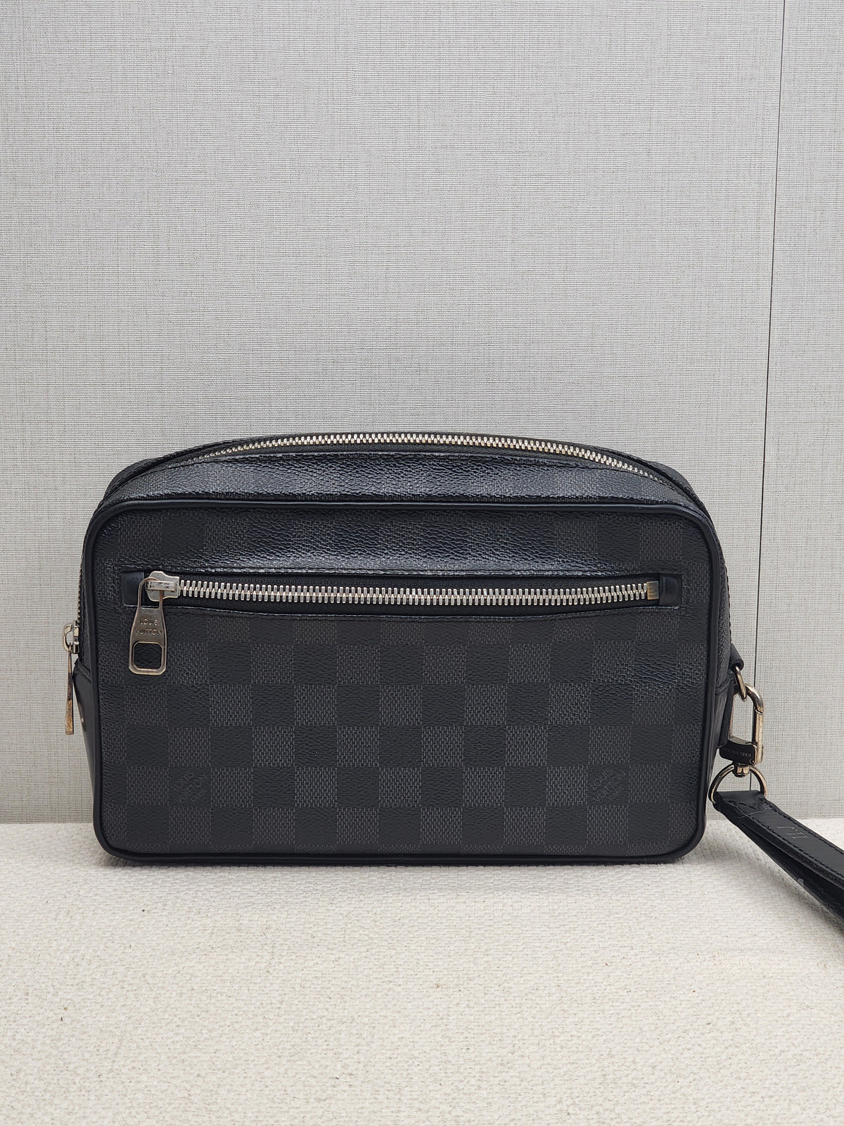 LV Damier Graphite Pochette Kasai Clutch