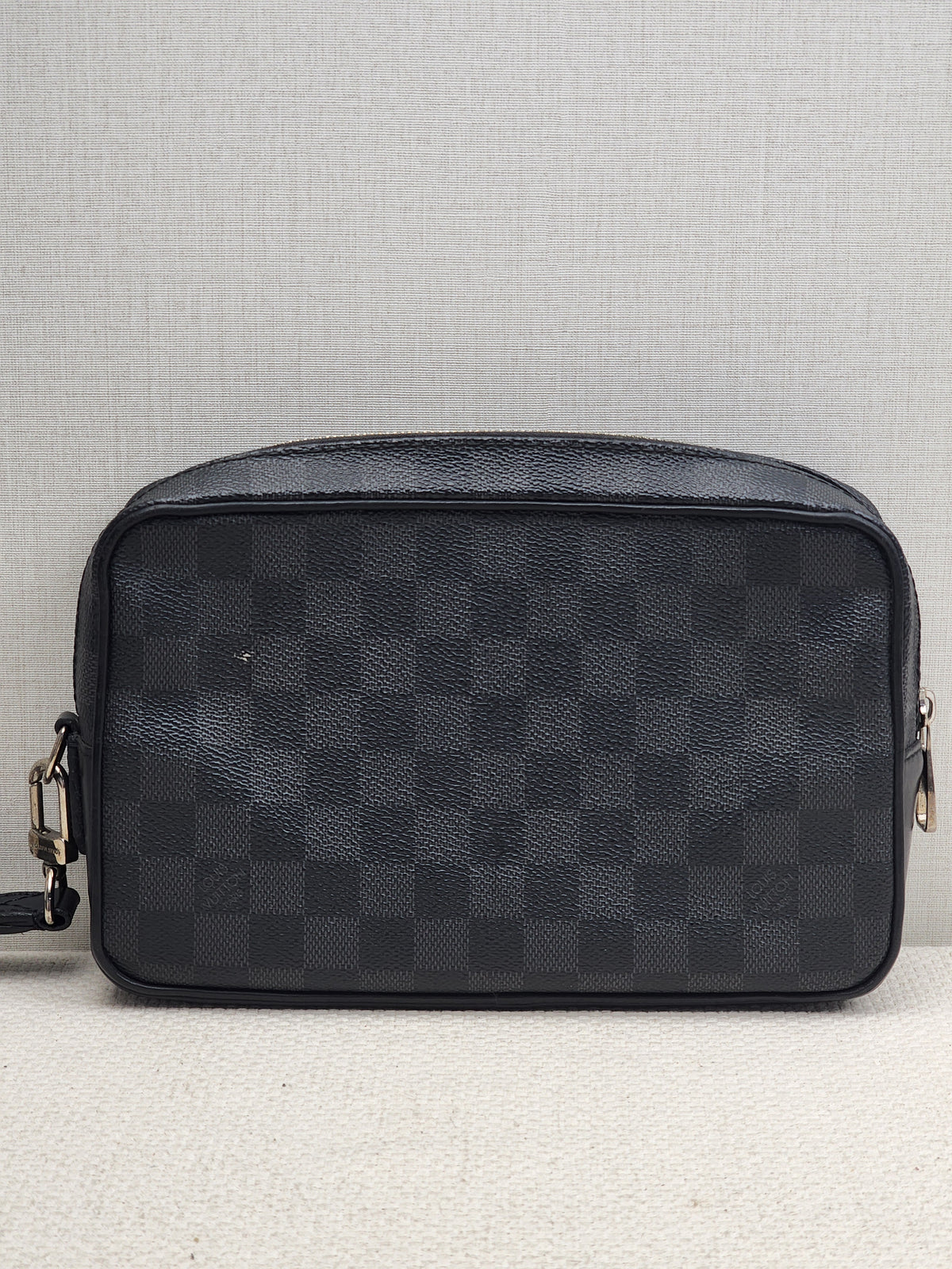 LV Damier Graphite Pochette Kasai Clutch