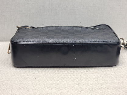 LV Damier Graphite Pochette Kasai Clutch