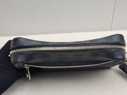 LV Damier Graphite Pochette Kasai Clutch
