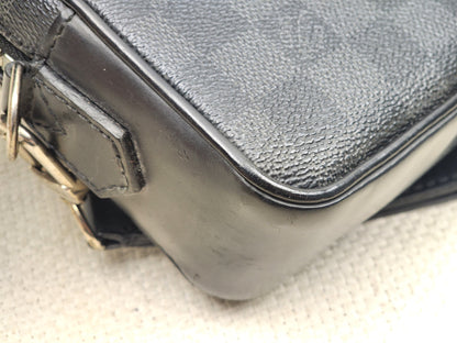 LV Damier Graphite Pochette Kasai Clutch