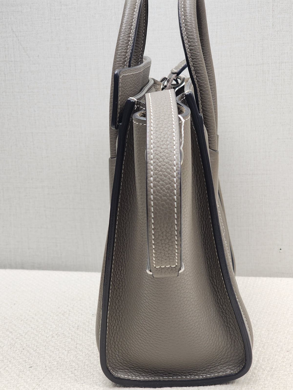 Celine Taupe Calfskin Nano Luggage