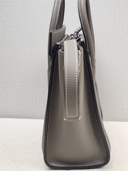 Celine Taupe Calfskin Nano Luggage