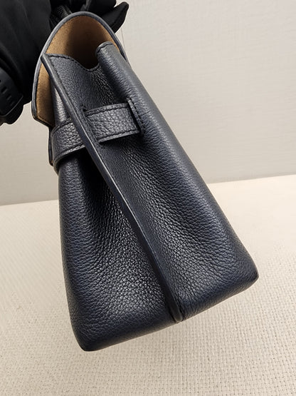 LV Black Calfskin Lockme Ever BB (SHW)