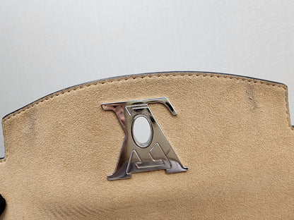 LV Black Calfskin Lockme Ever BB (SHW)