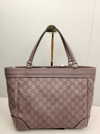 Gucci Purple Guccissima Mayfair Tote