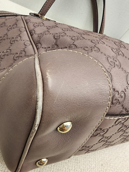 Gucci Purple Guccissima Mayfair Tote
