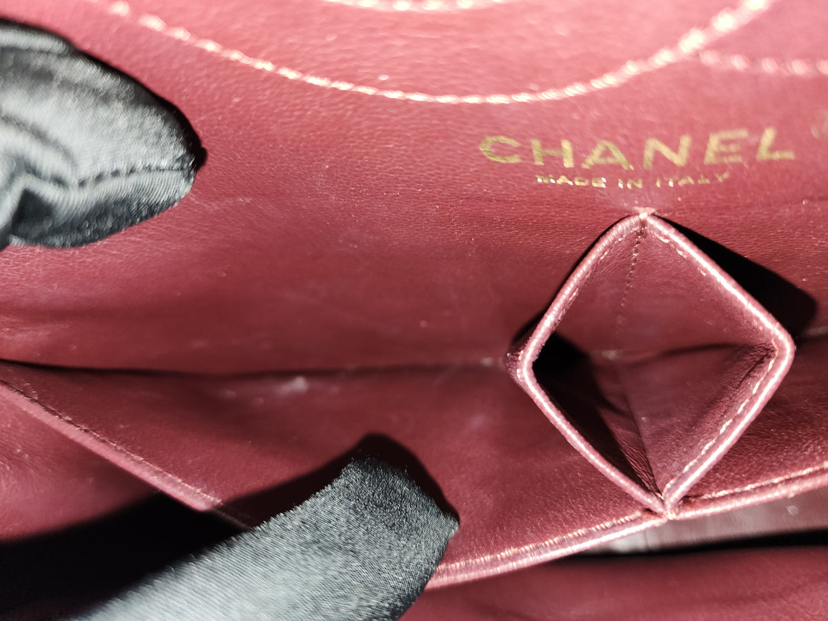 Chanel Black Aged Calfskin 2.55 226 (GHW)