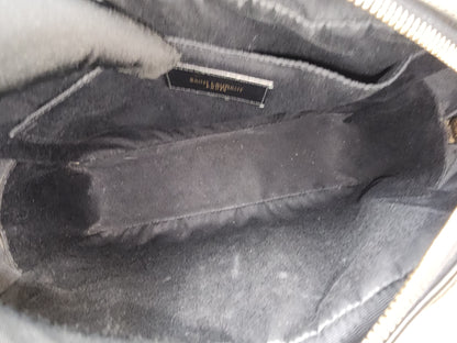 YSL Black Calfskin Lou Camera Bag (GHW)